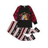 Christmas Matching Family Pajamas Joy with Christians Multicolor Reindeer Pants Pajamas Set