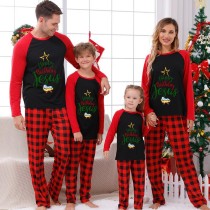 Christmas Matching Family Pajamas Happy Birthday Jesus Multicolor Pajamas Set