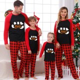 Halloween Family Matching Pajamas Ghost Boo Happy Halloween Black Pajamas Set