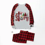 Christmas Matching Family Pajamas True Jesus Story Gray Pajamas Set