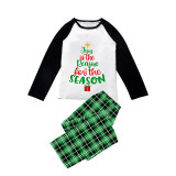 Christmas Matching Family Pajamas Jesus Is The Reason Christmas Gift Green Pajamas Set