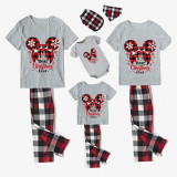 Christmas Matching Family Pajamas Cartoon Mouse Best Christams Ever Short Pajamas Set