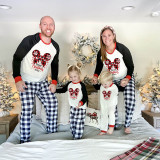 Christmas Matching Family Pajamas Cartoon Mouse Best Christams Ever Gray Pajamas Set