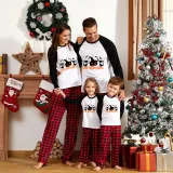 Halloween Family Matching Pajamas Boo Crew Witch Pumpkin Happy Halloween Black Red Plaids Pajamas Set