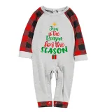 Christmas Matching Family Pajamas Jesus Is The Reason Christmas Gift Gray Pajamas Set