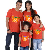 Halloween Family Matching Tops Cartoon Pumpkin Mouse Happy Halloween Family T-shirt