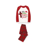 Christmas Matching Family Pajamas Silly Santa Christmas Is For Jesus Gray Pajamas Set