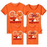 Halloween Family Matching Tops Cartoon Mouse Happy Halloween Family T-shirt