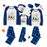 Christmas Matching Family Pajamas Snow Three Gnomies Christ Green Pajamas Set