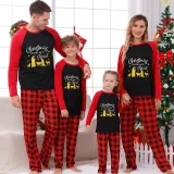 Christmas Matching Family Pajamas Christmas Begins with Christ Devout Christians Red Pajamas Set