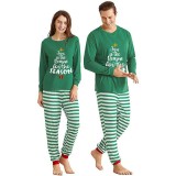 Christmas Matching Family Pajamas Jesus Is The Reason Christmas Gift Green Stripes Pajamas Set