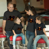 Halloween Family Matching Tops Cartoon Bat Mouse Happy Halloween Family T-shirt