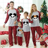 Halloween Family Matching Pajamas Cartoon Scary Smiley Mouse The Nightmare Before Christmas Gray Pajamas Set
