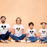 Halloween Family Matching Tops Cartoon Ghost Mouse Happy Halloween Family T-shirt
