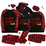 Christmas Matching Family Pajamas Devout Christians Merry Christmas Black Short Pajamas Set