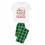 Christmas Matching Family Pajamas Cartoon Mouse Have Yourself a Merry Little Christmas Green Pajamas Set