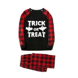 Halloween Family Matching Noctilucent Aliens Skeleton Happy Halloween Luminous Back Pajamas Set