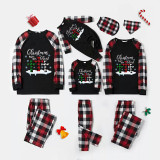 Christmas Matching Family Pajamas Christmas Begins with Christ Snowflake Red Pajamas Set