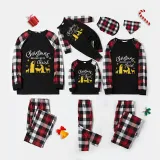 Christmas Matching Family Pajamas Christmas Begins with Christ Devout Christians Red Pajamas Set