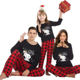 Christmas Matching Family Pajamas How Snowflkes Are Really Made Black Family Pajamas Set
