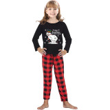 Christmas Matching Family Pajamas How Snowflkes Are Really Made Black Family Pajamas Set