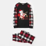 Christmas Matching Family Pajamas Merry Christmas Penguin Deer Red Pajamas Set