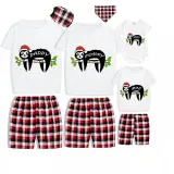 Christmas Matching Family Pajamas Sloth Family Gray Short Pajamas Set