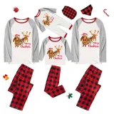 Christmas Matching Family Pajamas Merry Christmas Dachshund White Pajamas Set