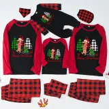 Christmas Matching Family Pajamas Merry Christmas Dachshund Tree Red Pajamas Set