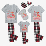 Christmas Matching Family Pajamas Dachshund Through the Snow White Short Pajamas Set