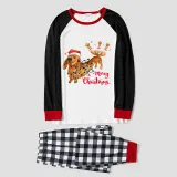 Christmas Matching Family Pajamas Merry Christmas Dachshund Gray Pajamas Set