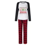 Christmas Matching Family Pajamas Merry Christmas Dachshund Print White Pajamas Set