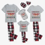 Christmas Matching Family Pajamas Seamless Hanging Gnomies Short Pajamas Set