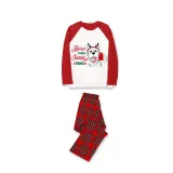 Christmas Matching Family Pajamas Here Comes Santa Paws Gray Pajamas Set