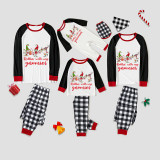 Christmas Matching Family Pajamas Rollin' with My Three Gnomies Gray Pajamas Set