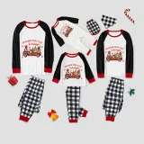 Christmas Matching Family Pajamas Holiday Car with Gnome Gray Pajamas Set