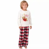 Christmas Matching Family Pajamas Merry Christmas Sloth White Pajamas Set