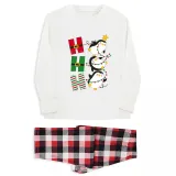 Christmas Matching Family Pajamas Hohoho Penguin White Pajamas Set