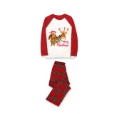 Christmas Matching Family Pajamas Merry Christmas Dachshund Gray Pajamas Set