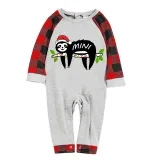 Christmas Matching Family Pajamas Sloth Family Gray Pajamas Set