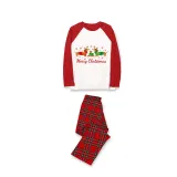 Christmas Matching Family Pajamas Merry Christmas Dachshund Heart Gray Pajamas Set