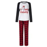 Christmas Matching Family Pajamas I Love My Family Penguin White Pajamas Set