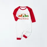 Christmas Matching Family Pajamas Merry Christmas Dachshund Heart Gray Pajamas Set