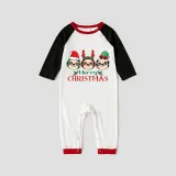 Christmas Matching Family Pajamas Merry Christmas Sloth Gray Pajamas Set