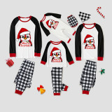 Christmas Matching Family Pajamas Hat Penguins Merry Christmas Red Pajamas Set
