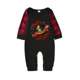 Christmas Matching Family Pajamas Dachshund Merry Christmas Black Pajamas Set
