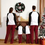 Christmas Matching Family Pajamas Dinosaur Rawr Fala White Pajamas Set
