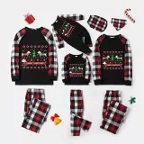 Christmas Matching Family Pajamas Merry Christmas Dachshund Print Red Pajamas Set
