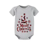 Christmas Matching Family Pajamas Merry Christmas Dachshund White Short Pajamas Set