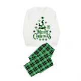 Christmas Matching Family Pajamas Merry Christmas Dachshund Green Pajamas Set